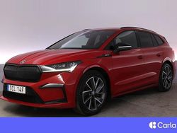 Röd Begagnad 2022 Skoda Enyaq iV SportLine SUV | 376 900 kr (Marknadspris)