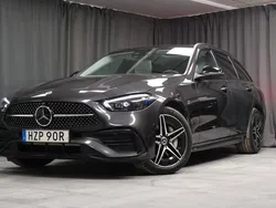 Grå Begagnad 2022 Mercedes C300e AMG Kombi | 509 000 kr (Dyr)