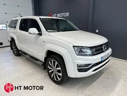 Vit Begagnad 2017 VW Amarok Aventura Pickup | 344 900 kr (Marknadspris)