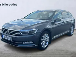 Mörkgrå Begagnad 2016 VW Passat Kombi | 154 900 kr (Marknadspris)
