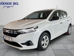 Vit Ny 2024 Dacia Sandero Essentiel Halvkombi | 169 000 kr (Marknadspris)