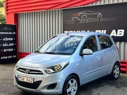 Silver Begagnad 2011 Hyundai i10 Premium Halvkombi | 44 900 kr (Marknadspris)