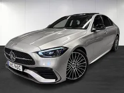 Silver Begagnad 2022 Mercedes C220 AMG Sedan | 449 000 kr (Lite dyr)