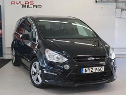 Svart Begagnad 2014 Ford S-MAX Business Edition Minibuss | 94 900 kr (Bra pris)