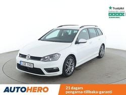Vit Begagnad 2015 VW Golf VII R-line Kombi | 108 000 kr (Marknadspris)