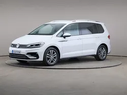 Vit (pure white (solid)) Begagnad 2020 VW Touran R-line Minibuss | 269 000 kr (Bra pris)