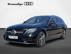 Svart Begagnad 2019 Mercedes C300e AMG line Kombi | 255 000 kr (Lite dyr)