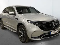 Silver Begagnad 2022 Mercedes EQC400 AMG line SUV | 489 900 kr (Dyr)