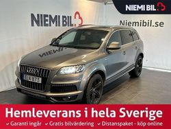 Grå Begagnad 2014 Audi Q7 S-Line SUV | 189 900 kr (Dyr)