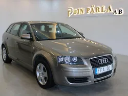 Ljusbrun (brun) Begagnad 2007 Audi A3 Sportback Attraction Halvkombi | 39 900 kr (Bra pris)