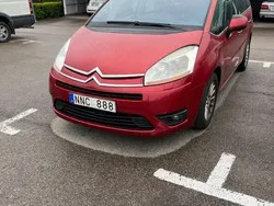Röd Begagnad 2007 Citroën Grand C4 Picasso Minibuss | 29 000 kr (Lite dyr)