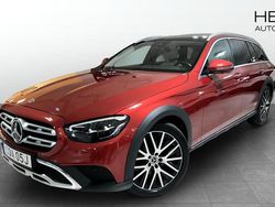 Röd (red) Begagnad 2021 Mercedes E220 Kombi | 459 900 kr (Dyr)