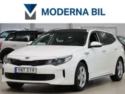 Vit Begagnad 2018 Kia Optima Hybrid 2 Sedan | 139 800 kr (Marknadspris)
