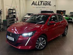 Röd Begagnad 2020 Peugeot 208 Active Halvkombi | 124 900 kr (Marknadspris)