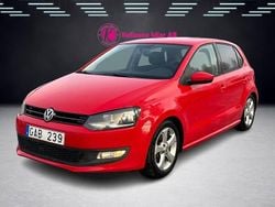 Röd Begagnad 2012 VW Polo Halvkombi | 59 900 kr (Bra pris)