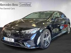 Svart Begagnad 2024 Mercedes EQE350 Sedan | 699 000 kr (Marknadspris)