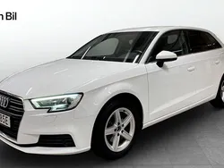 Vit Begagnad 2020 Audi A3 Sportback Proline Halvkombi | 209 000 kr (Marknadspris)