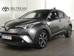 Mörkgrå Begagnad 2017 Toyota C-HR Style SUV | 194 900 kr (Marknadspris)
