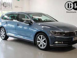 Blå Begagnad 2015 VW Passat Kombi | 144 900 kr (Marknadspris)
