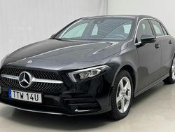 Svart Begagnad 2023 Mercedes A250 AMG line | 309 000 kr