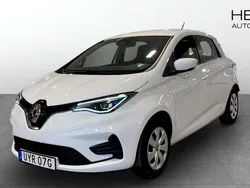 Vit (white) Begagnad 2022 Renault Zoe Halvkombi | 159 900 kr (Marknadspris)