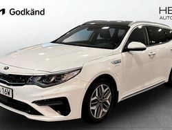 Vit (white) Begagnad 2020 Kia Optima Hybrid 2 Sedan | 199 900 kr (Marknadspris)