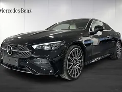 Svart (black) Begagnad 2023 Mercedes CLE220 AMG line Sportkupé | 844 000 kr