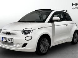 Vit Begagnad 2022 Fiat 500e Icon Halvkombi | 189 900 kr (Marknadspris)