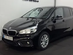 Svart Begagnad 2016 BMW 218 Gran Tourer Minibuss | 109 900 kr (Marknadspris)