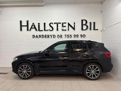 Svart Begagnad 2021 BMW X3 Shadowline SUV | 339 000 kr (Bra pris)