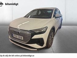 Vit Begagnad 2022 Audi Q4 Sportback e-tron Advanced SUV | 419 900 kr (Marknadspris)