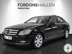 Svart Begagnad 2010 Mercedes C300 Avantgarde Sedan | 99 900 kr
