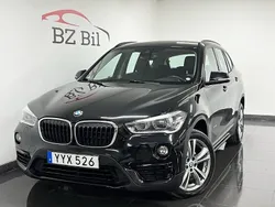 Svart Begagnad 2017 BMW X1 Sport Line SUV | 169 900 kr (Marknadspris)