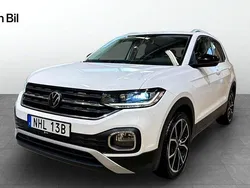 Vit Begagnad 2020 VW T-Cross Style SUV | 209 900 kr (Marknadspris)