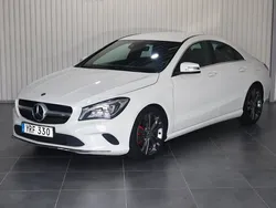 Vit Begagnad 2017 Mercedes CLA200 Sportkupé | 179 900 kr (Bra pris)
