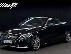 Svart Begagnad 2018 Mercedes C200 AMG Cab | 369 800 kr (Marknadspris)
