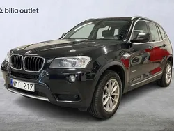 Svart Begagnad 2012 BMW X3 SUV | 89 900 kr (Bra pris)