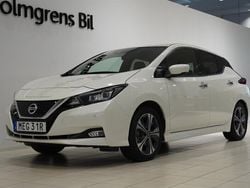 Vit Begagnad 2021 Nissan Leaf Tekna Halvkombi | 174 900 kr (Superpris)