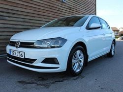 Vit Begagnad 2018 VW Polo Halvkombi | 129 900 kr (Marknadspris)