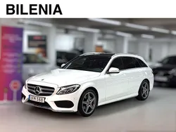 Vit Begagnad 2014 Mercedes C180 AMG Kombi | 199 900 kr (Dyr)