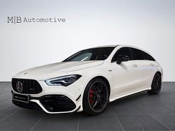 Vit Begagnad 2024 Mercedes CLA45 AMG Shooting Brake AMG Kombi | 669 900 kr (Marknadspris)
