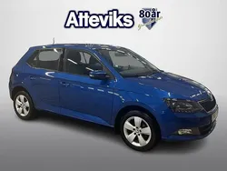 Blå Begagnad 2017 Skoda Fabia Halvkombi | 99 000 kr (Marknadspris)