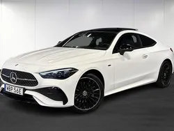 Vit (white) Begagnad 2024 Mercedes CLE300 AMG line Sportkupé | 699 000 kr (Lite dyr)
