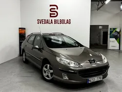 Ljusgrå (grå) Begagnad 2006 Peugeot 407 Kombi | 36 900 kr (Lite dyr)
