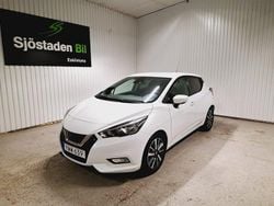 Vit Begagnad 2017 Nissan Micra Halvkombi | 99 900 kr (Superpris)