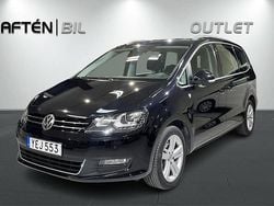 Svart Begagnad 2016 VW Sharan Minibuss | 209 800 kr (Marknadspris)