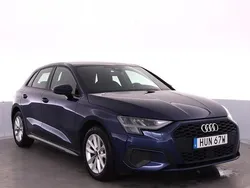 Blå Begagnad 2022 Audi A3 Proline Halvkombi | 239 000 kr (Marknadspris)