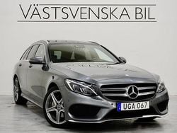 Grå Begagnad 2017 Mercedes C220 AMG Kombi | 214 000 kr (Marknadspris)