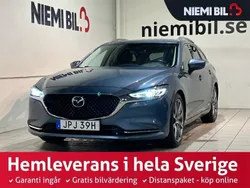 Blå (blå metallic) Begagnad 2019 Mazda 6 Optimum Kombi | 279 900 kr (Marknadspris)