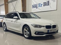 Vit Begagnad 2017 BMW 320 Sport Line Kombi | 189 900 kr (Marknadspris)